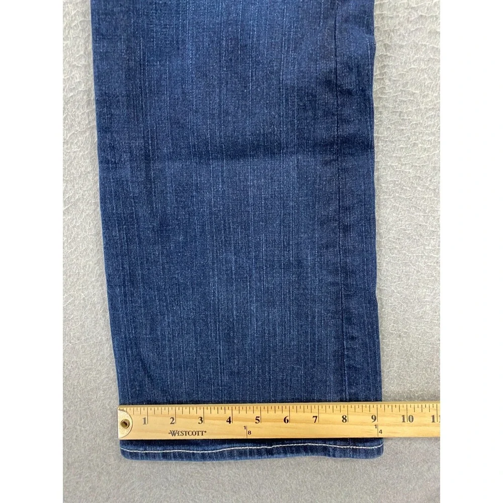 True Religion Becky Bootcut Jeans Womens 32x32 Low Rise Dark Wash Y2K USA Made